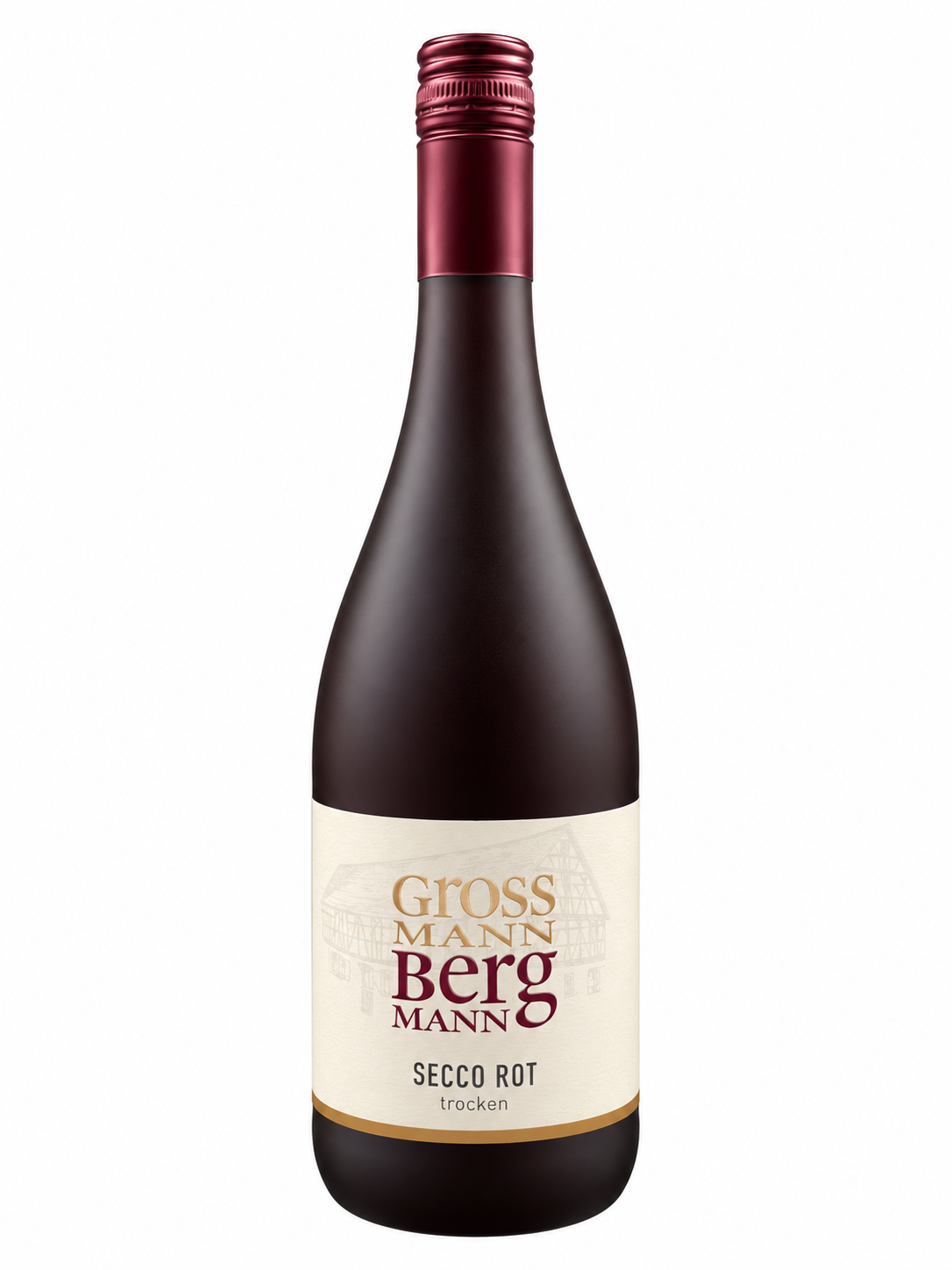 Secco rot Deutscher Perlwein mit zugesetzter Kohlensäure